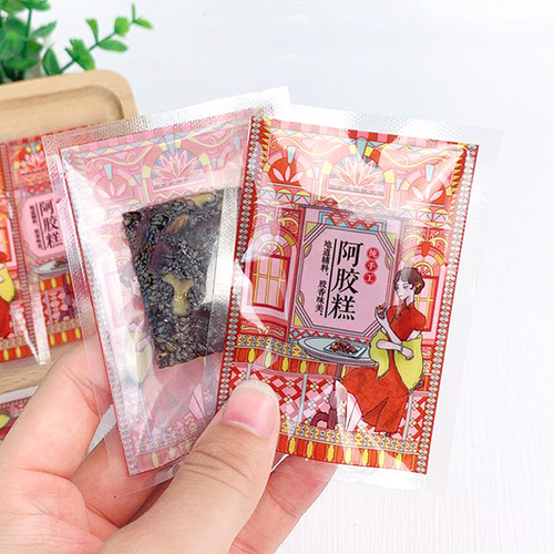 阿胶糕塑料包装袋小袋子纯手工