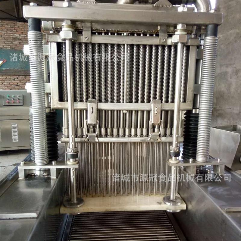 全自动猪肉盐水注射机鲜牛羊肉鸡腿腌渍料注射机腊肉盐水注射设备