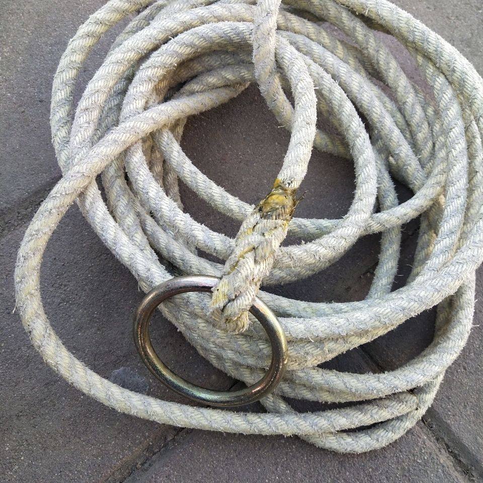 套牛!套马绳!海绳制作!特别结实,支持定制!长度自选耐磨西部牛仔