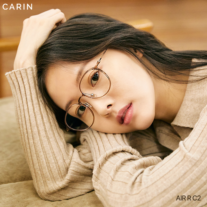 CARIN眼镜框AIR(CF2A)素颜超轻