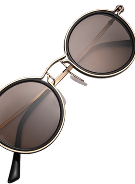 水晶石头太阳眼镜全框