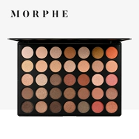 Morphe nude nude 35 màu phấn mắt Pearlescent màu đất mờ khay trang điểm - Bóng mắt bảng mắt tutu màu 802