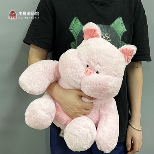 赛特嘟嘟憨胖咚咚粉猪毛绒玩偶超软抱睡抱枕猪猪少女心公仔送女友