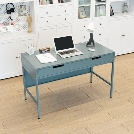 SINKOU2024新款钢制书桌家用电脑桌学习桌现代简约全屋钢制办公桌