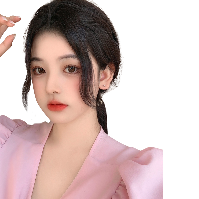 龙须刘海假发片女夏季中分真发假刘海片