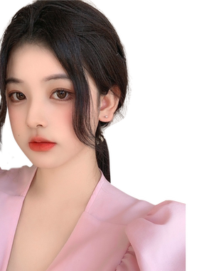 龙须刘海假发片女夏季中分真发假刘海自然前额网红流海八字刘海贴