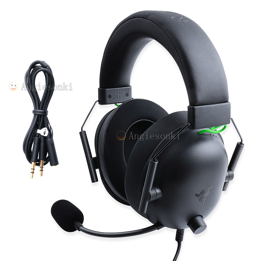 Razer/雷蛇 旋风黑鲨V2X 专业版头戴游戏电竞吃鸡专用