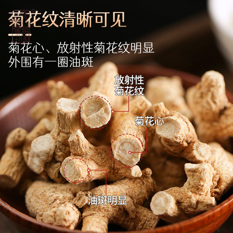 500g西洋参整枝粒头礼盒长白山花旗参段切片含片打粉洋参