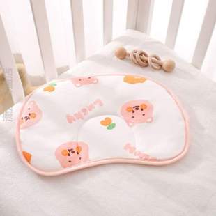 宝宝0吸汗透气婴儿枕月枕2023枕头护头到新款 定型新生儿6云片个