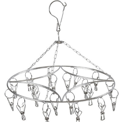 不锈钢晾衣架儿童婴儿夹子衣架挂