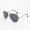 Ordinary black gray sunglasses