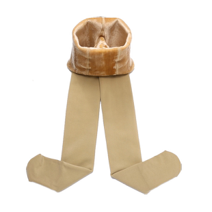 肉肤色春秋冬儿童连裤袜子打底加厚加保暖绒裤女童长筒袜舞蹈宝宝