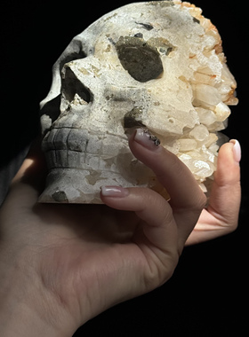 【ROART】水晶骷髅摆件 创意哥特个性小众设计装饰摆件艺术品送礼