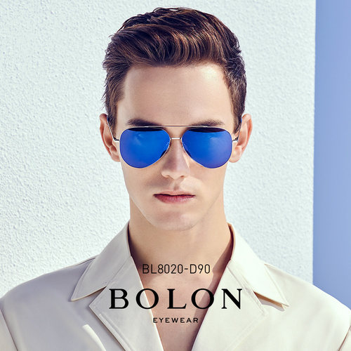 bolon暴龙眼镜男士近视开车偏光
