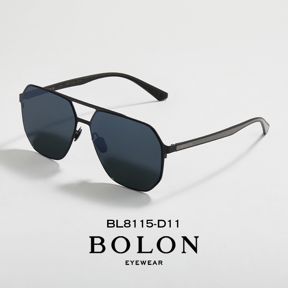 BOLON暴龙眼镜2024新款太阳镜飞行员镜偏光开车驾驶墨镜男BL8115