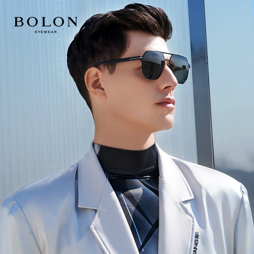 BOLON暴龙经典飞行员男偏光墨镜