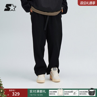 男女同款 新款 休闲宽松直筒裤 长裤 子 STARTER针织长裤 裤 2024秋季