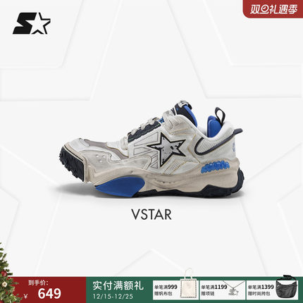 圣诞礼物汪苏泷同款老爹鞋STARTER秋新款VSTAR系列翘头篮球板鞋男