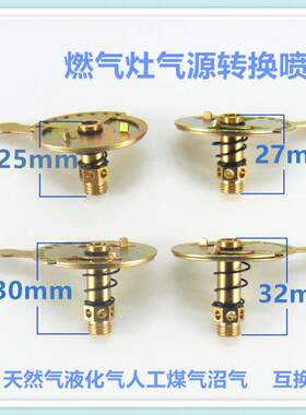 适合方太燃气灶TH33B/HT8BES等喷嘴液化气天然气人工煤气沼气嘴