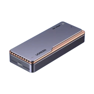 绿联m2固态硬盘盒适用雷电4/5/USB4macmini扩容8TB移动外接盒m.2