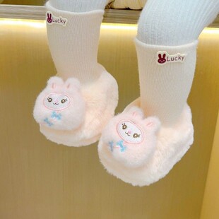 婴儿鞋袜一体不掉跟0到6个月小月龄宝宝学步透气地板袜长筒防滑袜