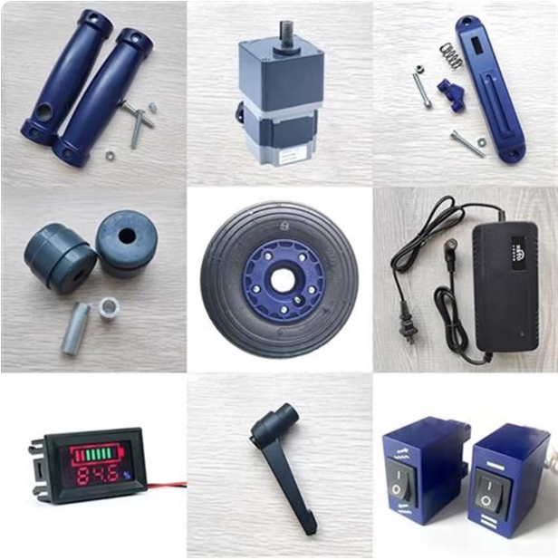 楼博士电动爬楼机 配件 电机减速机开关轮子 售后件