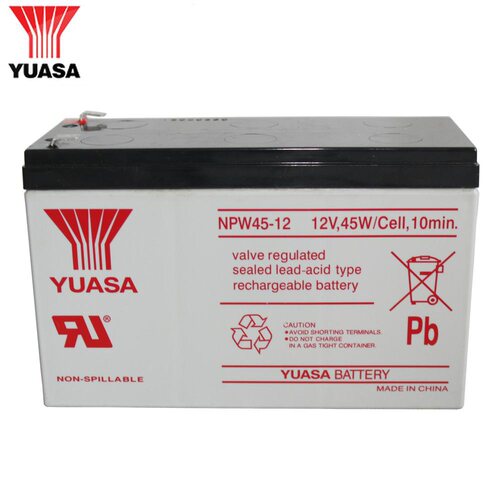YUASA汤浅蓄电池NP2.3-12 NPH3.2-12 NPW45 NPW36 12v7ah电梯电池