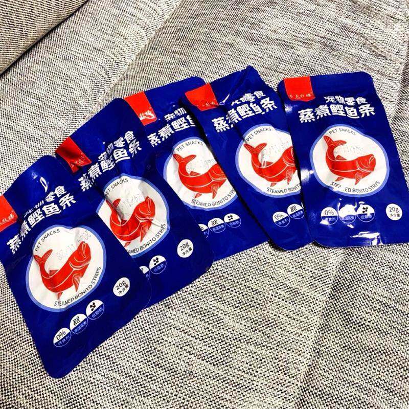 农夫牧场蒸煮鲣鱼条金枪鱼猫零食幼猫成猫粮食用奖励主粮