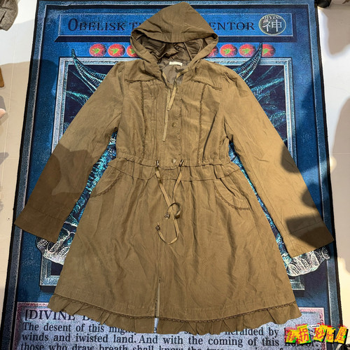 【现货掉落】cecil mc bee日牌中古稀有孤品可爱连帽外套风衣古着