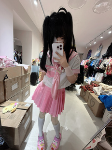 【xl现货】Bodyline日牌全新未拆封粉色水手服大全套可爱jk