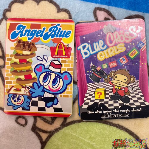 【现货掉落】ANGELBLUE&bluecross日牌中古稀有孤品可爱贴纸