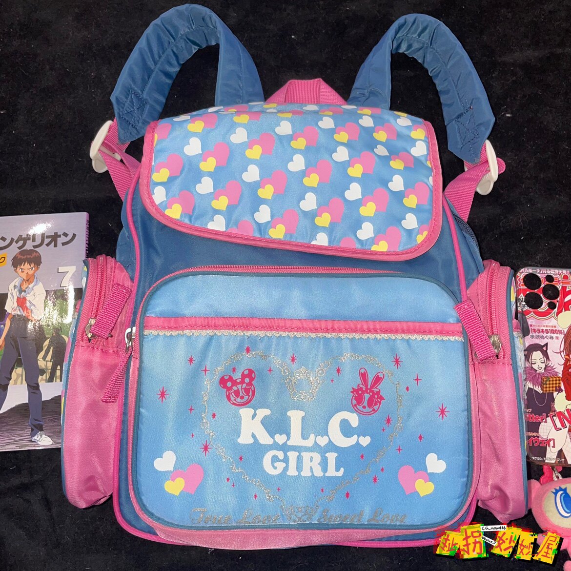 【现货掉落】KLC日牌中古稀有孤品可爱双肩包原宿y2k童趣mini
