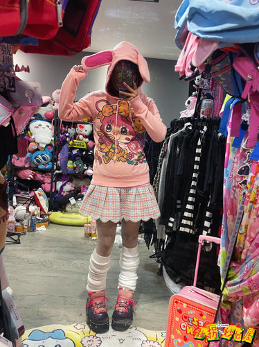 【现货掉落】mezzopiano日牌中古稀有孤品可爱jojifuku女兒服sk