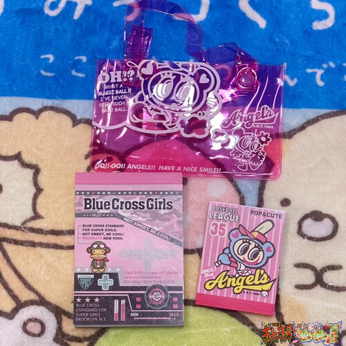 【现货掉落】ANGELBLUE&bluecross日牌全新可爱便签本+手提袋mini