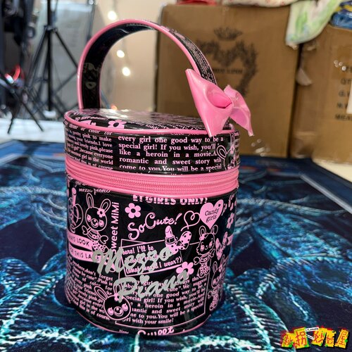 【现货掉落】mezzopiano日牌中古稀有孤品可爱化妆包收纳手提包