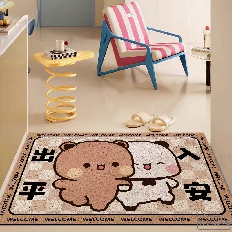 一二布布入户门丝圈地垫
