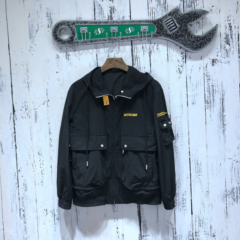 work clothes coat Spring Jacket personality Easy solar system Hooded men's wear Hanfu Show thin leisure time Versatile Long sleevein the Men's clothing, Jacket  category - from Buy2taobao.com to provide professional Taobao agent buy service
