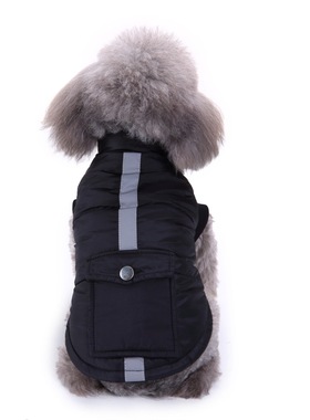 美琪跨境宠物用品狗狗冬装外套狗狗衣服反光棉衣保暖防寒背心马甲