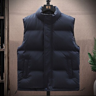 马甲男士秋冬季新款羽绒棉服潮女外穿背心加厚情侣男式坎肩外套