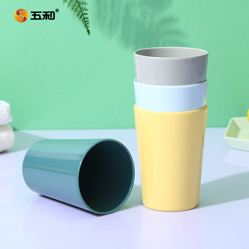 五和牛奶杯漱口杯洗漱密胺牙刷杯