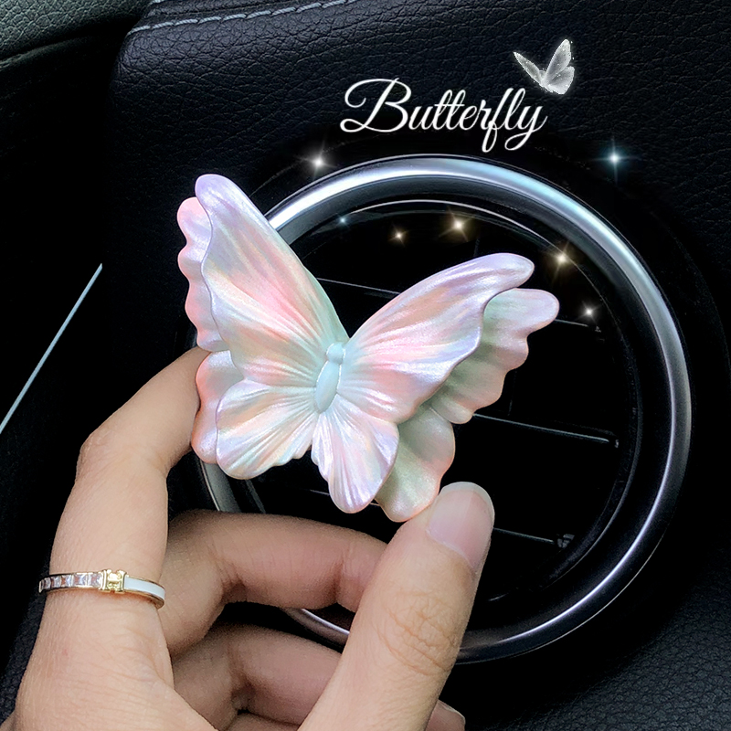 新车礼物蝴蝶女生车载香薰