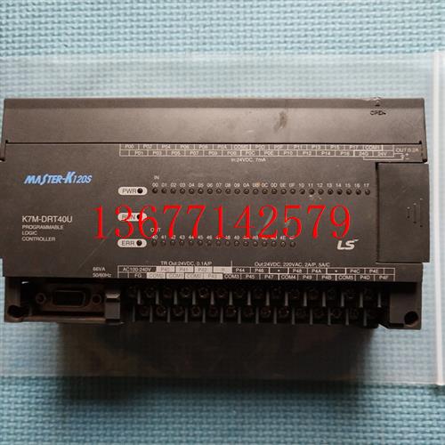 议价现货  韩国LS  PLC控制器  K7M-DRT40U