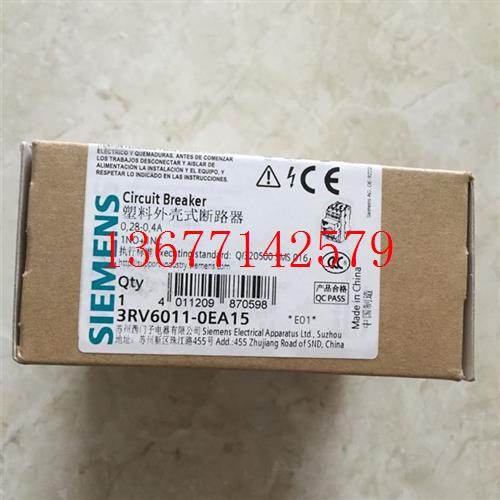 议价* 3RV6011-0EA15 3RV6011-0GA15 议价 断路器 全新原装