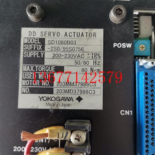 议价SD1060B03 SD1060B03-2S0/95S0756 FLT-2Q01横河伺服PA1M011