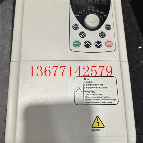 议价JACT艾克特变频器AT500-T3-7R5G/011PB(V02)功率为7.5KW380V