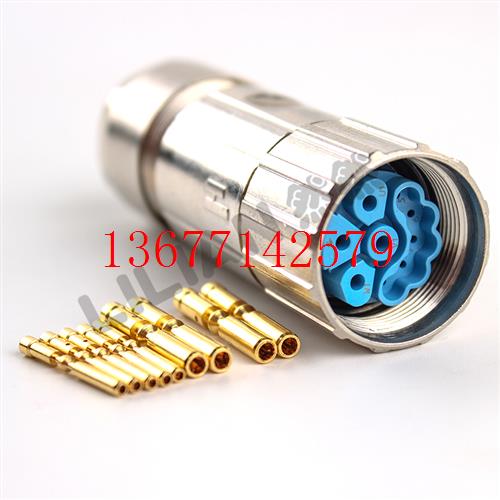 议价RLS1101-H 力士乐9芯动力连接器 4+5