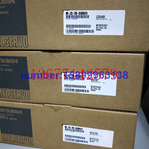 议价MR-J2S-70B-S009U618 原装全新三菱J2S系列驱动器~当天发货包