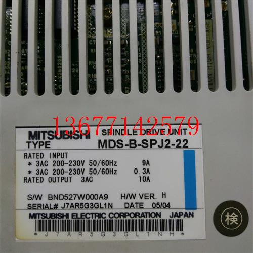 议价三菱MDS-B-SPJ2-22伺服驱动器维修价格便宜所修的问题保三个