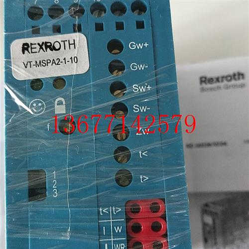 【议价】全新无包装正品力士乐 VT-MSPA2-1-10b/V0/0  实物拍照