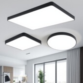 北欧长方形客厅灯2025新款 LED主卧室吸顶灯阳台房间广东中山灯具